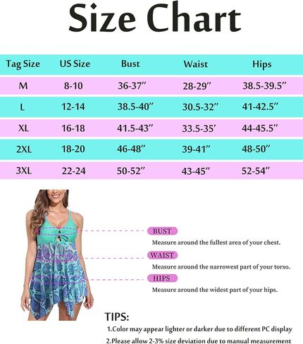 Women's Tankini Swimsuit Two-Piece Halter Swimsuit Dress Swimsuit with Shorts in Saudi Arabia