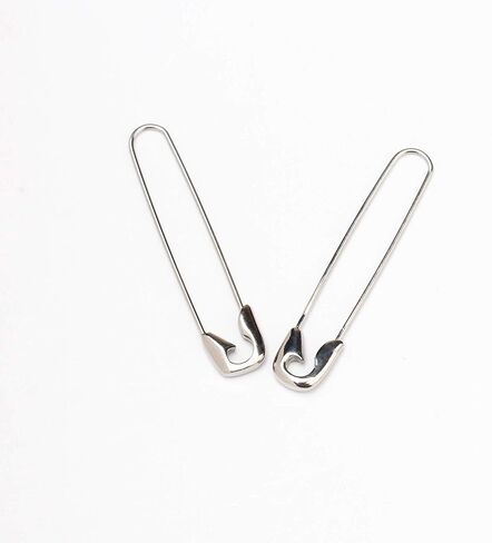 Safety pin earring 316L Surgical steel cartilage earrings for men women in Saudi Arabia