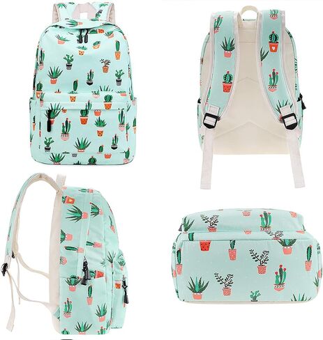 School Backpack for Teen Girls, Bookbag with Lunch Box and Pencil Case in Saudi Arabia