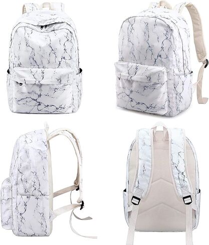 School Backpack for Teen Girls, Bookbag with Lunch Box and Pencil Case in Kuwait