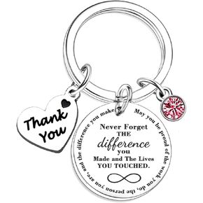 Nfyxcaz Leaving Gifts For Colleagues Retirement Keyring Never Forget The Difference You Made And The Lives You Touch in Kuwait