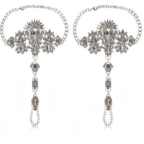 NABROJ مجوهرات القدم صنادل بيرفوت للنساء مثير - الخلخال للنساء أساور الكاحل الكبيرة للنساء مع حلقة اصبع القدم - مجوهرات الصيف in Kuwait