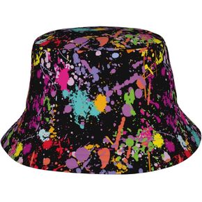 قبعات دلو ريترو 80s 90s للنساء والرجال، قبعة شمسية قابلة للتعبئة في الهواء الطلق in Kuwait