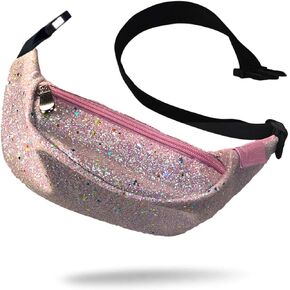 The Festival Fanny - Glitter And Glow Fanny Pack - Radiant Rose in Saudi Arabia