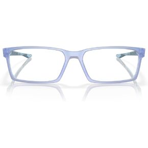 Oakley Men's OX8060 Overhead Rectangular Prescription Eyewear Frames, Matte Dark Stonewash Opaline/Demo Lens, 59 mm in Saudi Arabia