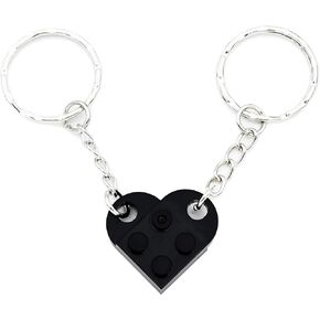TTYY Friendship Gifts Best Friend Keychain Couples Keychain BFF Heart Key Ring Set Birthday Gifts for Kids Men Women 6 color in Saudi Arabia