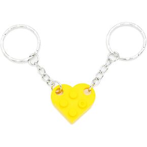 TTYY Friendship Gifts Best Friend Keychain Couples Keychain BFF Heart Key Ring Set Birthday Gifts for Kids Men Women 6 color in Kuwait