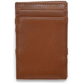 J.Crew Mercantile Men's Leather Magic Wallet (Brown)