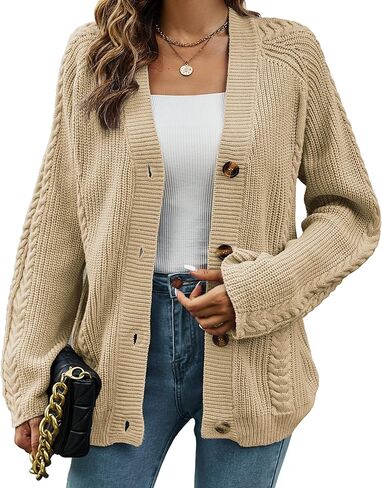 سترة نسائية من Ferriweel مفتوحة من الأمام وأكمام طويلة ومزودة بأزرار in Kuwait