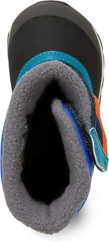 See Kai Run, Baker Waterproof Insulated Boots for Kids, Navy Blue Mix, 4 in Saudi Arabia