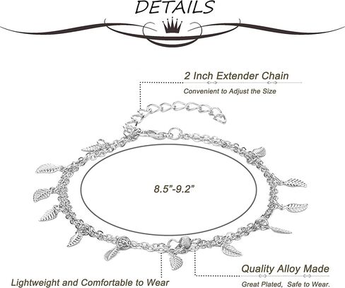 Masedy 24 قطعة الخلخال خواتم اصبع القدم للنساء الفتيات أساور الخلخال قابل للتعديل المفتوحة تو خاتم الشاطئ مجوهرات للقدم in Kuwait