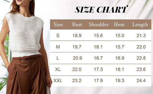 Lueluoye Women's Summer Knit Sweater Vest Cap Sleeve Casual Trendy Crew Neck Ribbed Pullover Tank Tops in Saudi Arabia