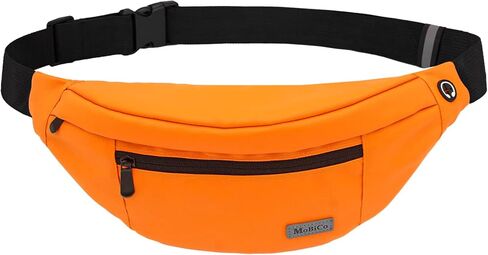 Large Crossbody Fanny Pack for men women with 4-Zipper Pockets,Waist bag for Workout Traveling Hiking Running Walking Outdoors Sport Fishing Waist Pack… in Saudi Arabia