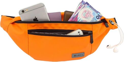 Large Crossbody Fanny Pack for men women with 4-Zipper Pockets,Waist bag for Workout Traveling Hiking Running Walking Outdoors Sport Fishing Waist Pack… in Saudi Arabia