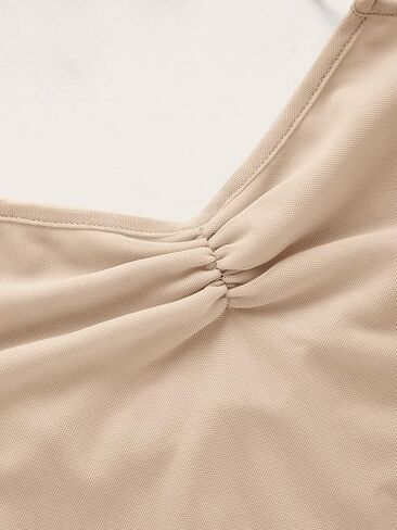 قميص نسائي من Floerns بدون أكمام وربطة عنق وربطة عنق من الخلف بحاشية هانكي in Kuwait