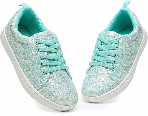 حذاء Bernal للفتيات اللامع خفيف الوزن سهل الارتداء حذاء رياضي أنيق لامع للأطفال الصغار/الأطفال الصغار/الأطفال الكبار in Kuwait