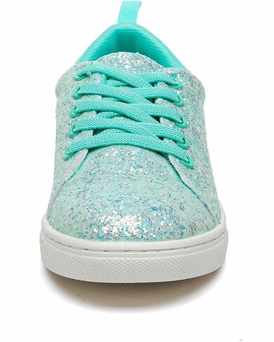 حذاء Bernal للفتيات اللامع خفيف الوزن سهل الارتداء حذاء رياضي أنيق لامع للأطفال الصغار/الأطفال الصغار/الأطفال الكبار in Kuwait