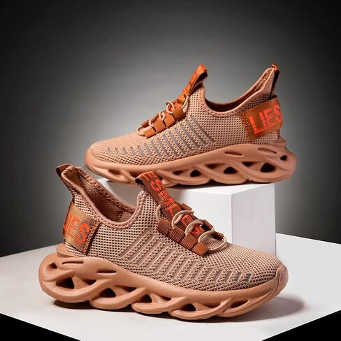 Carbetkid Boys Girls Lightweight Running Shoes Kids Slip On Athletic Walking Sneakers for Toddler/Little Kid/Big Kid in Saudi Arabia