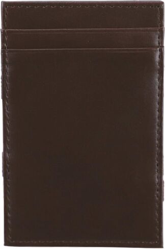 J.Crew Mercantile Men's Leather Magic Wallet (Brown) in Kuwait