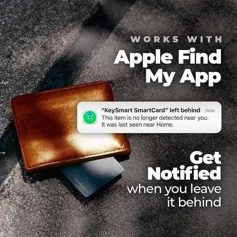 حزمة محفظة KeySmart STATIK Ultimate - محفظة Statik Pop Up Wallet SmartCard رفيعة لتتبع المحفظة - حجب RFID، تصميم بسيط والعثور على تطبيقي - يحمل إجمالي 15 بطاقة - ألومنيوم أسود in Kuwait