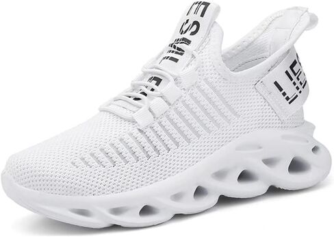 Carbetkid Boys Girls Lightweight Running Shoes Kids Slip On Athletic Walking Sneakers for Toddler/Little Kid/Big Kid in Saudi Arabia