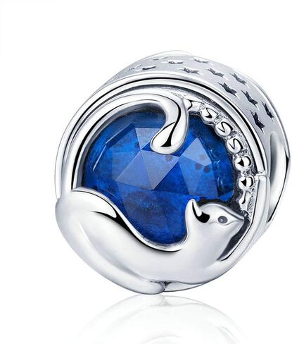 Junyi Jewelry سحر الجمل من الفضة الإسترليني عيار 925، سحر الحيوان، سحر الحظ، سحر عيد الميلاد، سحر الحب، لسوار باندورا الساحر in Kuwait