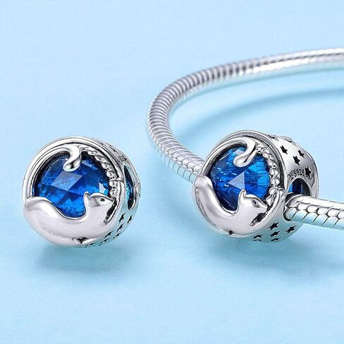 Junyi Jewelry سحر الجمل من الفضة الإسترليني عيار 925، سحر الحيوان، سحر الحظ، سحر عيد الميلاد، سحر الحب، لسوار باندورا الساحر in Kuwait