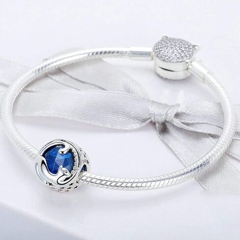 Junyi Jewelry سحر الجمل من الفضة الإسترليني عيار 925، سحر الحيوان، سحر الحظ، سحر عيد الميلاد، سحر الحب، لسوار باندورا الساحر in Kuwait