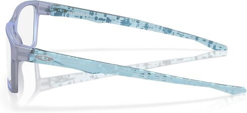 Oakley Men's OX8060 Overhead Rectangular Prescription Eyewear Frames, Matte Dark Stonewash Opaline/Demo Lens, 59 mm in Saudi Arabia