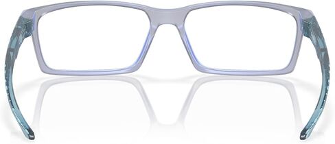 Oakley Men's OX8060 Overhead Rectangular Prescription Eyewear Frames, Matte Dark Stonewash Opaline/Demo Lens, 59 mm in Saudi Arabia