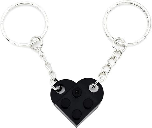 TTYY Friendship Gifts Best Friend Keychain Couples Keychain BFF Heart Key Ring Set Birthday Gifts for Kids Men Women 6 color in Saudi Arabia