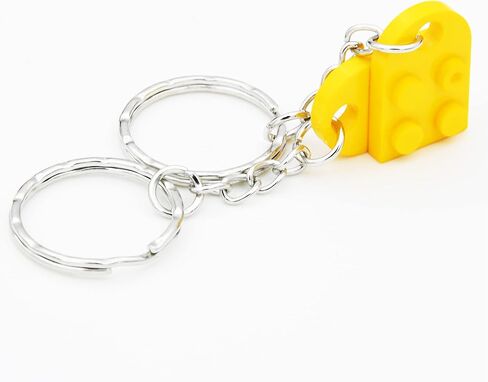 TTYY Friendship Gifts Best Friend Keychain Couples Keychain BFF Heart Key Ring Set Birthday Gifts for Kids Men Women 6 color in Kuwait