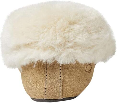 Dearfoams Genuine Suede Foldover Bootie Slipper with Tie womens Slipper in Saudi Arabia
