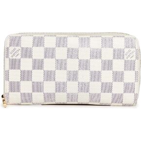 Louis Vuitton Women's Pre-Loved Zippy Wallet, White, One Size in Kuwait