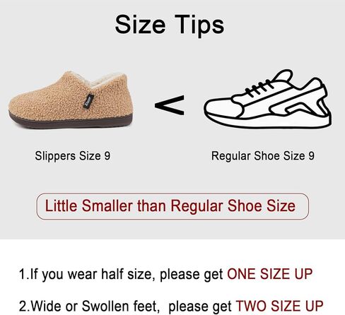 Zizor Women's Fuzzy Loafer Slippers House Shoes with Memory Foam in Kuwait