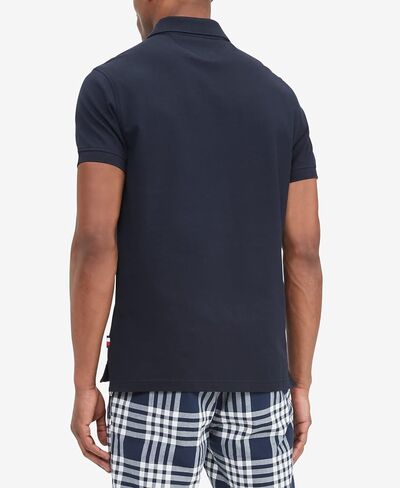 Tommy Hilfiger Men's Flag Placket Polo in Regular Fit in Saudi Arabia