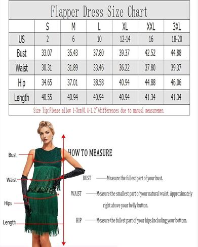 1920s Vintage Inspired Sequin Embellished Fringe Gatsby Flapper Tassel Dress w/ 20s Accessories Set in Kuwait