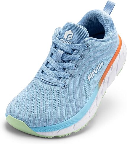 FitVille Wide Toe Box Shoes Women Breathable Wide Running Shoes for Women Lightweight Extra Wide Shoes for Women Comfortable Non Slip Extra Wide Shoes for Women with Swollen Feet with Cushioned in Saudi Arabia