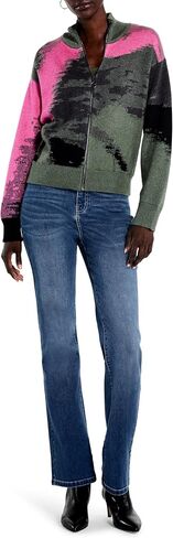 NIC+ZOE Women's Pink Pop Cardigan in Saudi Arabia