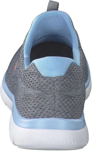 Skechers Sport Women's Women's Summits Fun Flare Sneaker, GYMT=Gray Multi, 9 in Saudi Arabia