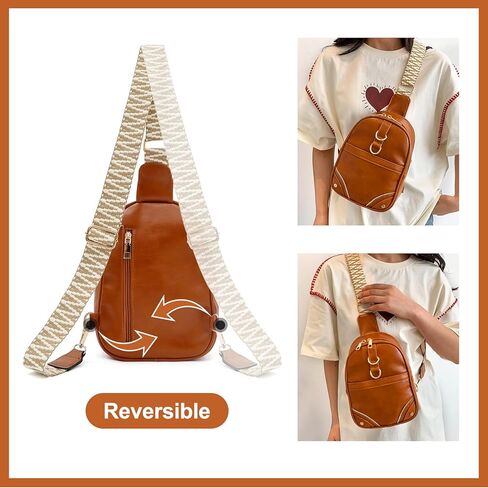 حقيبة حبال صغيرة للنساء من HADEEONG، محفظة كروس للجسم، حقيبة متقاطعة للجسم، حقيبة صدر عصرية، حقيبة خصر، حقيبة كتف، حقيبة حزام جلدي، حزام جيتار للهاتف الخلوي، حقيبة كروس للسفر/التسوق in Kuwait