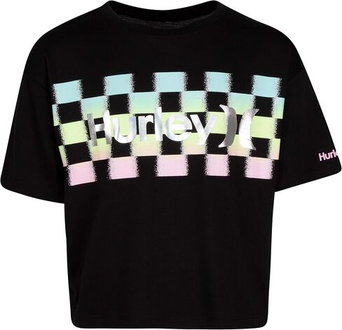 تي شيرت برسومات مربعة للفتيات من Hurley in Kuwait