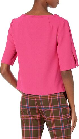 Trina Turk Women's Corded Neckline Shirt in Saudi Arabia