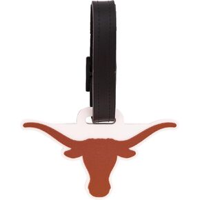 University of Texas Luggage Tag Longhorns UT Austin Tags Bag (PVC Luggage Tag - Design A) in Saudi Arabia