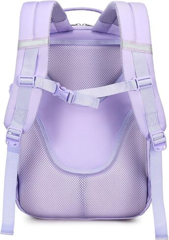 abshoo Kids Backpack For School Girls Kindergarten Elementary Bookbag School Bag (Purple) in Kuwait