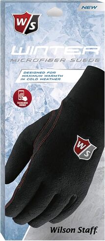 Wilson Staff Men's Winter Golf Gloves - Black in Saudi Arabia