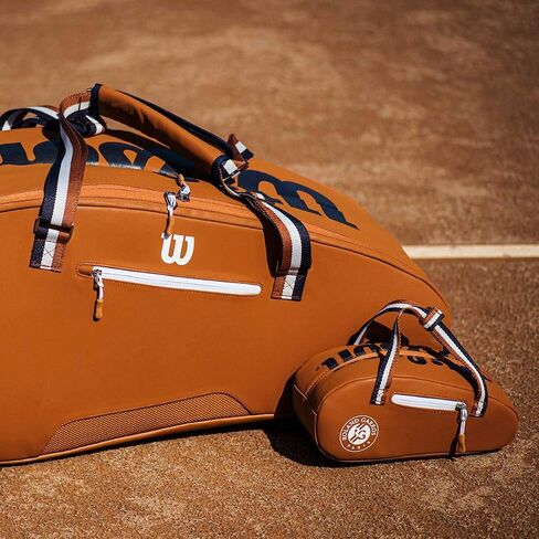 Wilson Unisex-Adult Roland Garros Mini Tour Duffel, Clay/White, One Size in Saudi Arabia