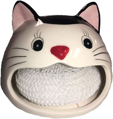 Ceramic Sponge/Scrubbie Holder (Apple) in Kuwait