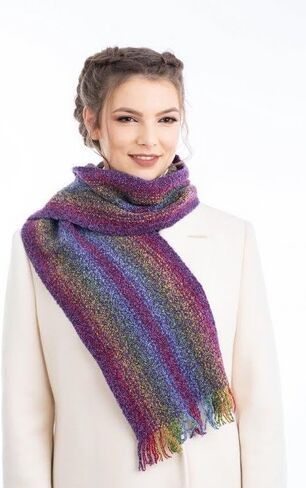 وشاح سكيليغ من الصوف الأيرلندي من Mucros Weavers مصنوع من صوف ميرينو الناعم للغاية ومزيج الكشمير in Kuwait