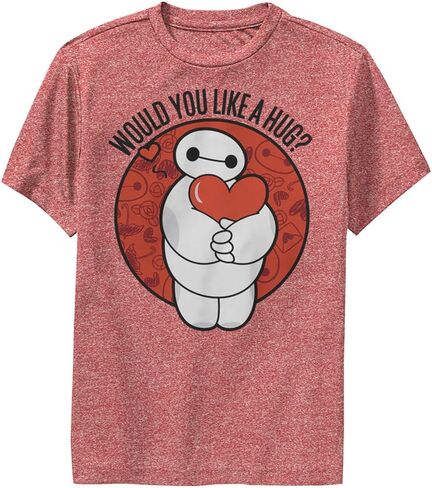 Disney Big Hero 6 Like a Hug Boys Short Sleeve Tee Shirt in Saudi Arabia
